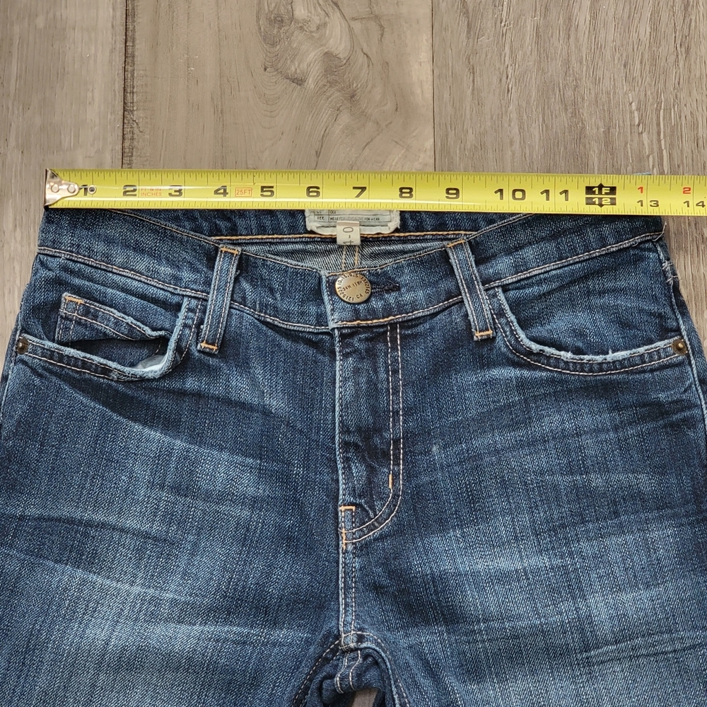 Current Elliott Cropped Straight Court Coupe Droite Jeans - Picture 9 of 14